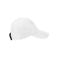 White - Front - Beechfield Womens-Ladies Performance Ponytail Cap