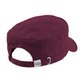 Burgundy - Back - Beechfield Army Cap