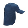 French Navy - Front - Beechfield Childrens-Kids Legionnaire Hat