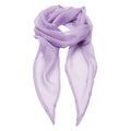 Lilac - Front - Premier Unisex Adult Colours Chiffon Scarf