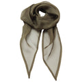 Olive - Front - Premier Unisex Adult Colours Chiffon Scarf