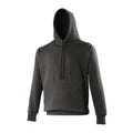 Jet Black - Front - Awdis Mens Street Hoodie