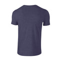 Heather Navy - Back - Gildan Mens Softstyle Heather T-Shirt