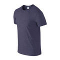 Heather Navy - Side - Gildan Mens Softstyle Heather T-Shirt