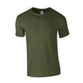 Military Green - Front - Gildan Mens Softstyle Heather T-Shirt