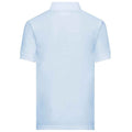 Sky Blue - Back - Awdis Childrens-Kids Academy Pique Polo Shirt