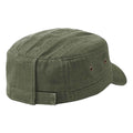 Vintage Olive - Back - Beechfield Urban Herringbone Army Cap