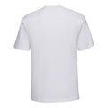 White - Back - Russell Mens Heavyweight T-Shirt