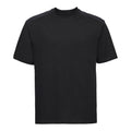 Black - Front - Russell Mens Heavyweight T-Shirt