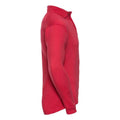 Classic Red - Side - Russell Mens Heavy Duty Sweatshirt