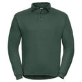 Bottle Green - Front - Russell Mens Heavy Duty Sweatshirt