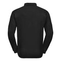 Black - Back - Russell Mens Heavy Duty Sweatshirt