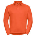 Orange - Front - Russell Mens Heavy Duty Sweatshirt