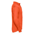 Orange - Side - Russell Mens Heavy Duty Sweatshirt