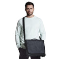 Black - Back - Quadra Messenger Bag