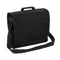 Black - Front - Quadra Messenger Bag