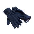 French Navy - Front - Beechfield Unisex Adult Alpine SupaFleece Gloves