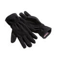 Black - Front - Beechfield Unisex Adult Alpine SupaFleece Gloves