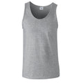 Sports Grey - Front - Gildan Mens Softstyle Tank Top