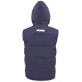 Navy - Back - Result Childrens-Kids Ultra Padded Gilet