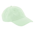 Pastel Mint - Front - Beechfield 6 Panel Low Profile Cap