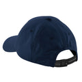 Navy - Back - Beechfield 6 Panel Outdoor Baseball Cap