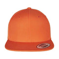 Orange - Front - Flexfit Mesh Snapback Classic Baseball Cap