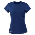 Navy - Front - Spiro Womens-Ladies Performance Quick Dry T-Shirt