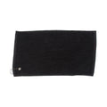 Black - Front - Towel City Luxury Golf Towel