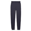 Deep Navy - Back - Fruit of the Loom Childrens-Kids Premium Plain Jogging Bottoms