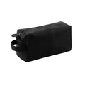 Black - Front - Quadra Nuhide Wash Bag