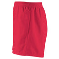 Red - Side - Tombo Mens All Purpose Mesh Lined Shorts