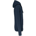 French Navy Heather - Side - Kariban Mens Eco Friendly Hoodie