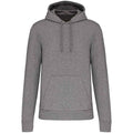 Grey Heather - Front - Kariban Mens Eco Friendly Hoodie