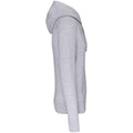 Oxford Grey - Side - Kariban Mens Eco Friendly Hoodie