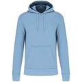 Sky Blue - Front - Kariban Mens Eco Friendly Hoodie