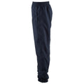 Navy - Side - Tombo Unisex Adult Cuffed Tracksuit Bottoms