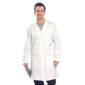 White - Back - Portwest Unisex Adult Lab Coat