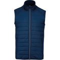 Sporty Navy - Front - Proact Mens Twin Fabric Sports Gilet