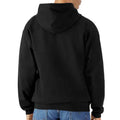 Black - Back - Gildan Mens Softstyle Midweight Full Zip Hoodie