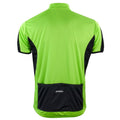 Fluro Green-Black - Back - Spiro Mens Bikewear Cycling Jersey