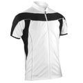 White-Black - Front - Spiro Mens Bikewear Cycling Jersey