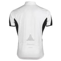 White-Black - Back - Spiro Mens Bikewear Cycling Jersey