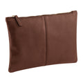 Tan - Front - Quadra Nuhide Pouch