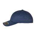 Navy - Side - Flexfit 110 Curved Peak Cap