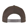 Dark Grey - Back - Flexfit 110 Curved Peak Cap