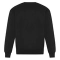 Deep Black - Back - Awdis Unisex Adult Signature Heavyweight Sweatshirt