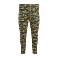 Green Camo - Front - Awdis Womens-Ladies Tapered Jogging Bottoms