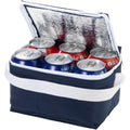 Navy - Back - Bullet Spectrum 6 Can Cooler Bag