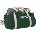 Green - Side - Bullet The Cotton Barrel Duffel